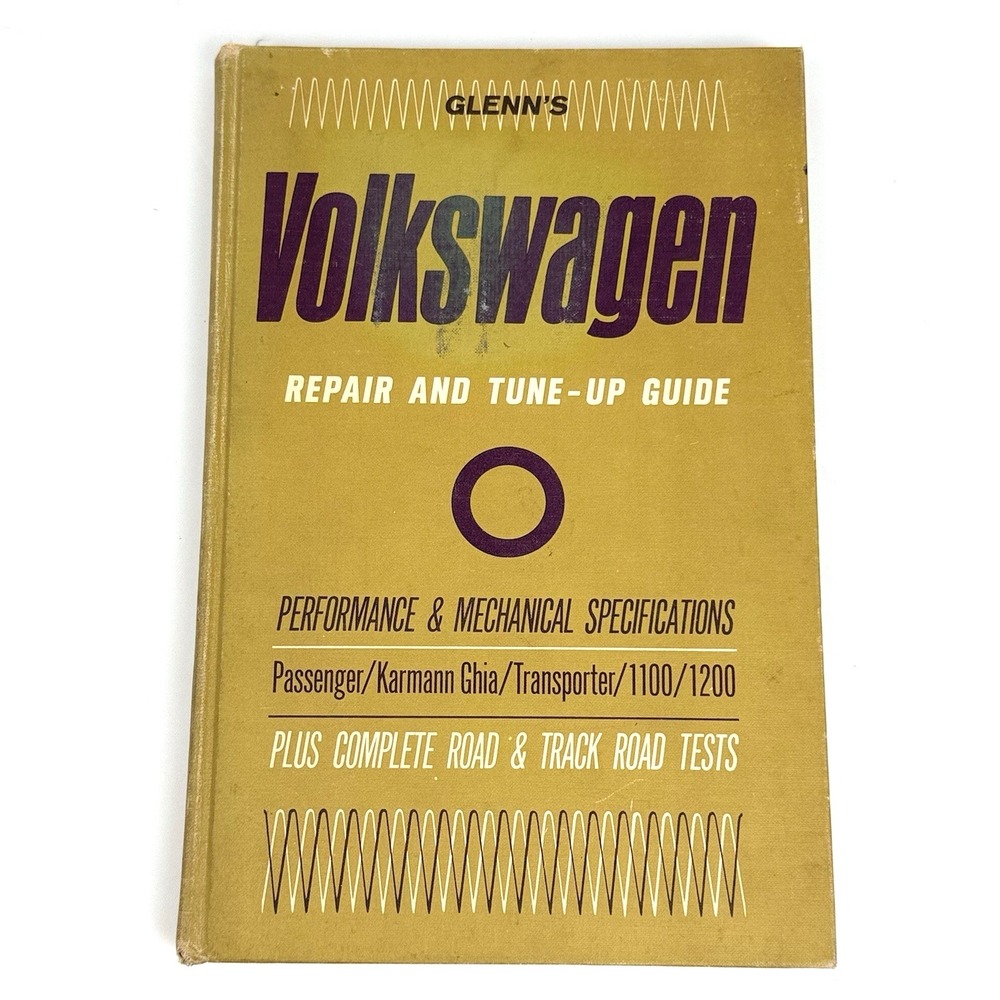 Vintage Glenns Chilton Volkswagen Service Repair Manual Guide VW Hardback Book